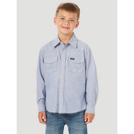 Wrangler Boy's Work Shirt