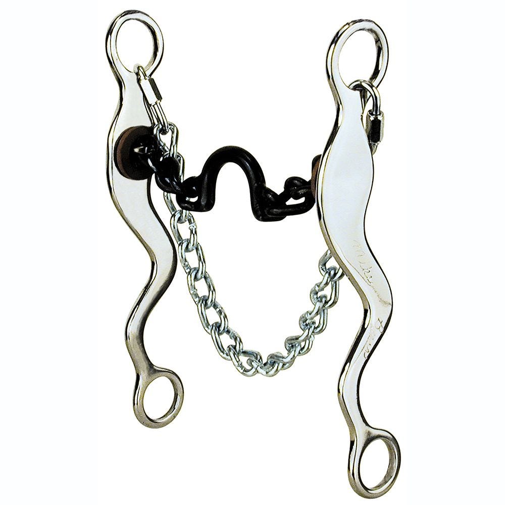 Reinsman Mike Beers Ported Chain Bit - Irvine Tack & Western Wear