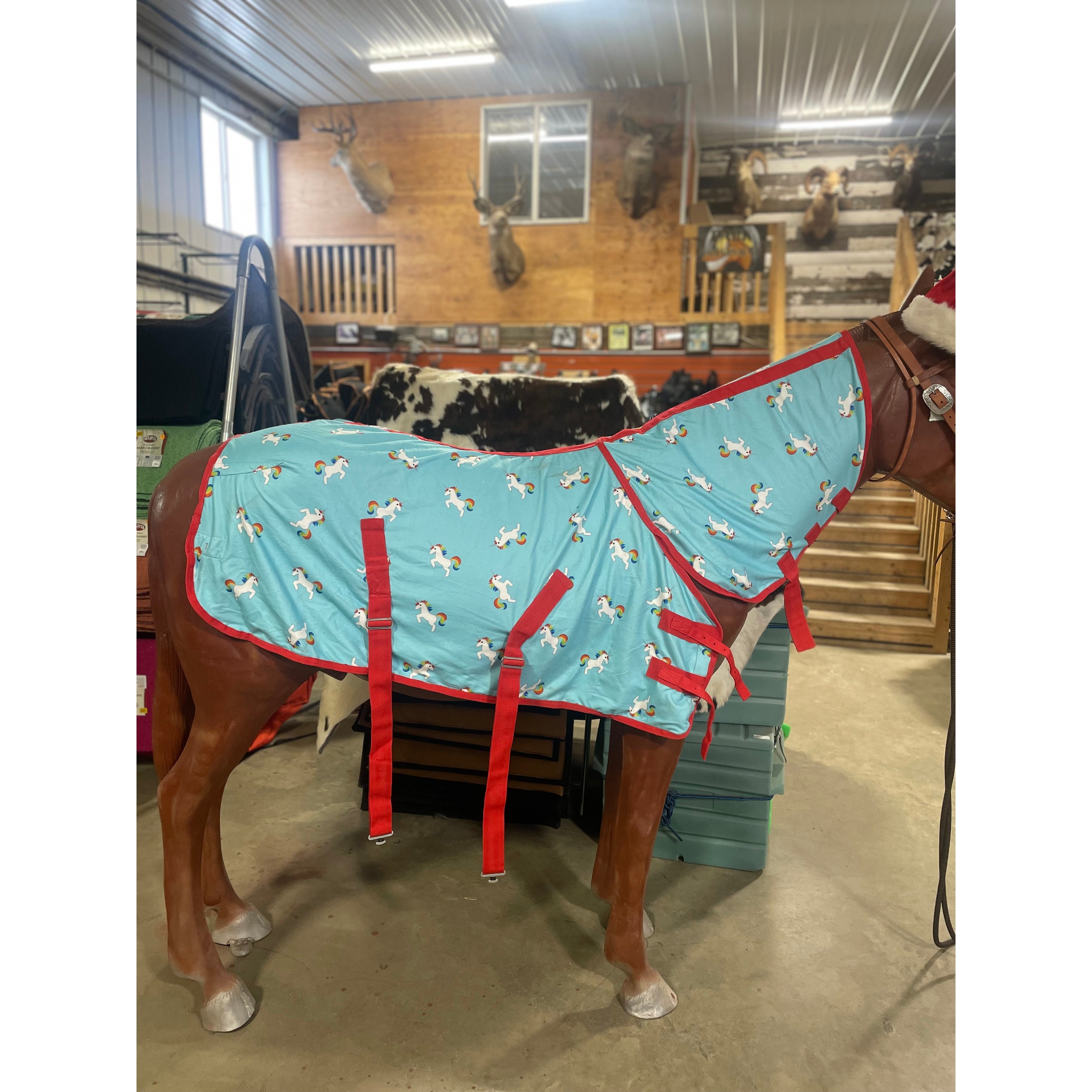 Schneider deals horse blankets