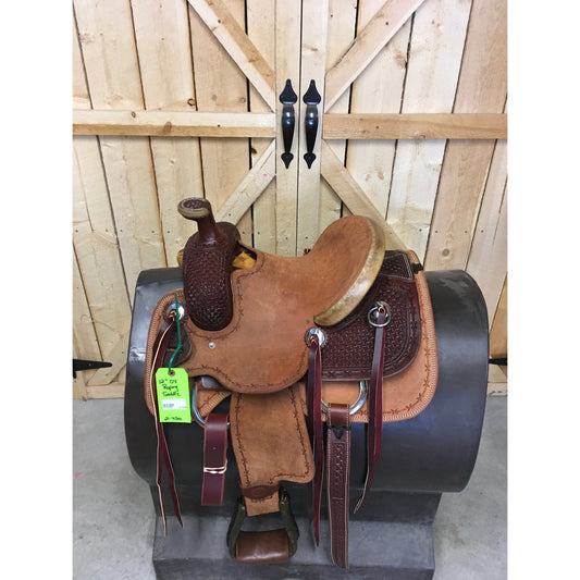 Irvine 12" Youth Roping Saddle