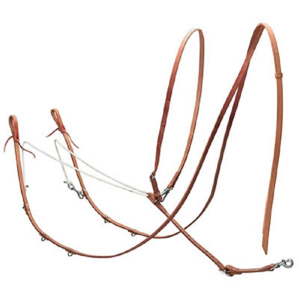 Weaver Leather Harness Leather German Martingale - Irvine Tack & Western Wear