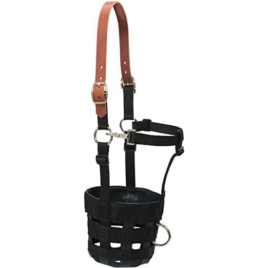 Weaver Leather Grazing Muzzle Medium - Black