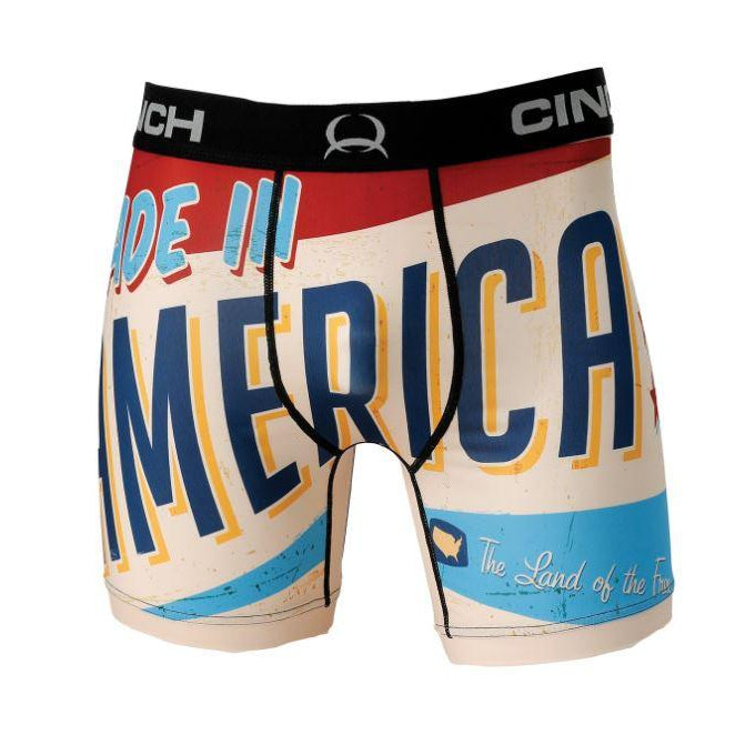 Cinch Mens 6" America Boxer Brief