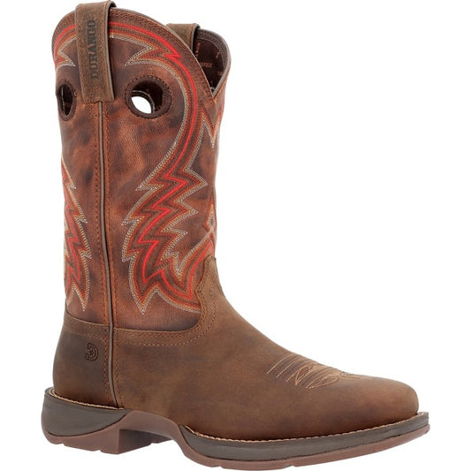 Durango Men's Brown 12" Western Boot - Dark Chestnut