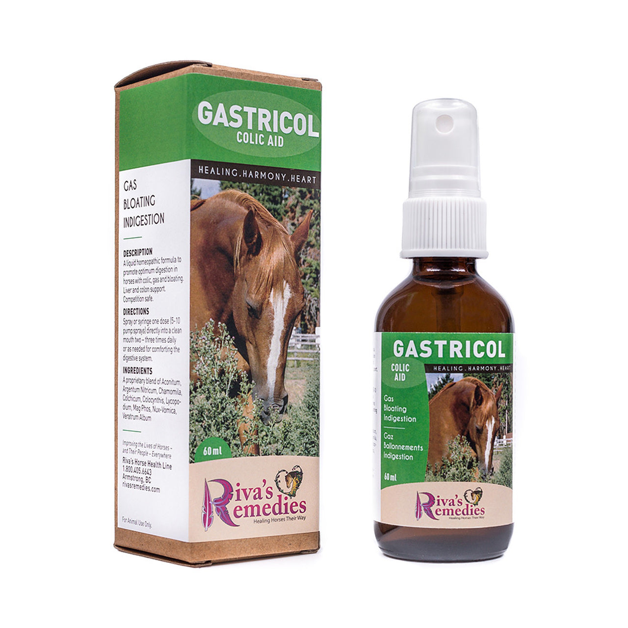 Riva's Remedies Equine Gastricol - 120ml