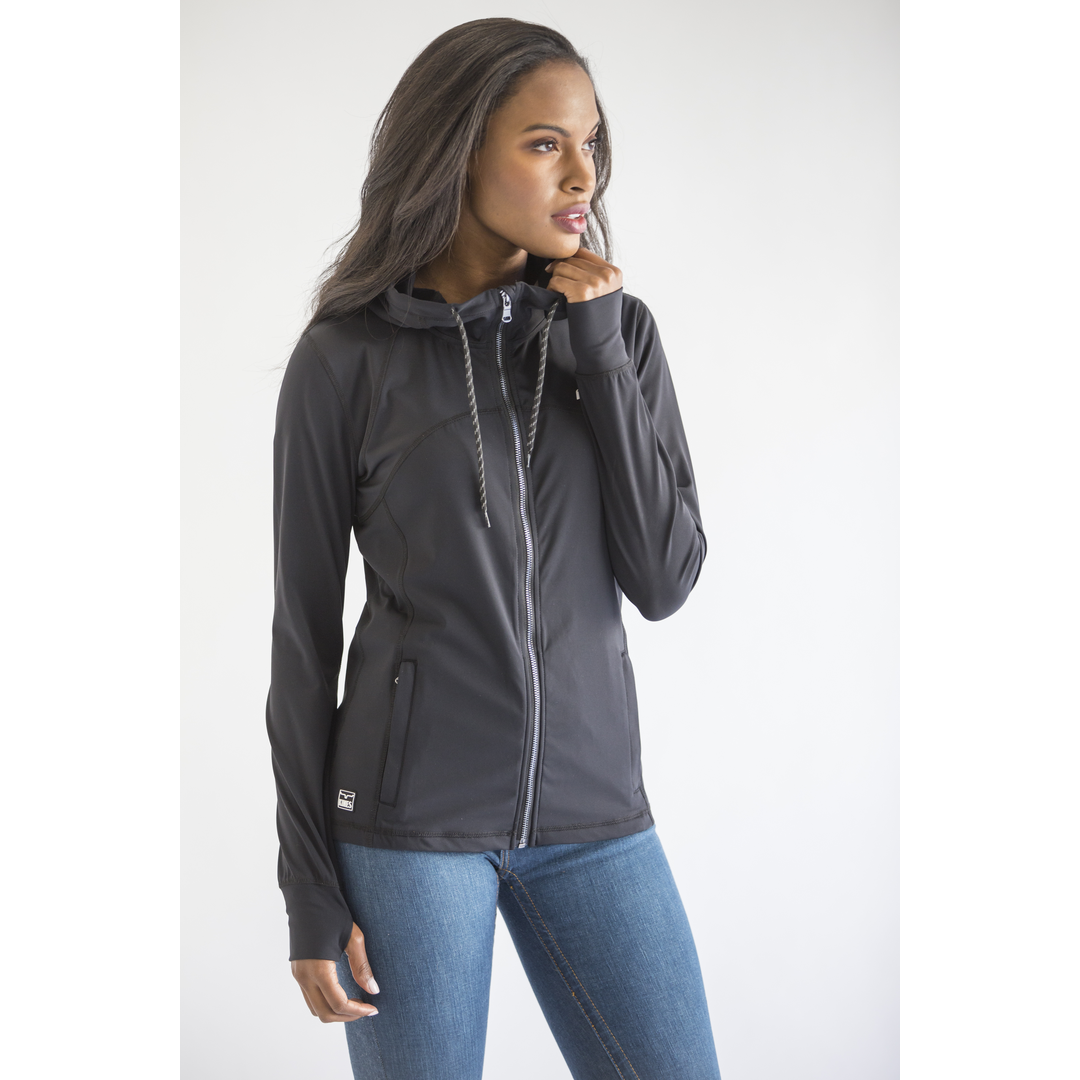 Zip front 2025 jacket women's