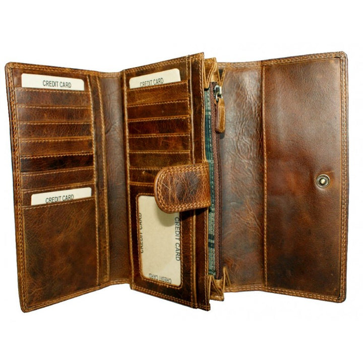 Rugged Earth Leather Wallet
