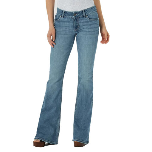 Wrangler Q Wmns Mid-Rise Mae Trousers - Saddleworld Ipswich