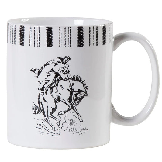 HiEnd Accents Ranch Life Bronc Coffee Mug