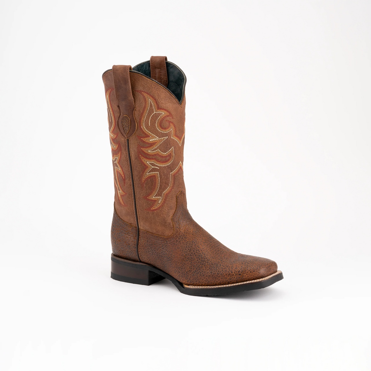 Ferrini Mens Toro Western Boots - Brandy