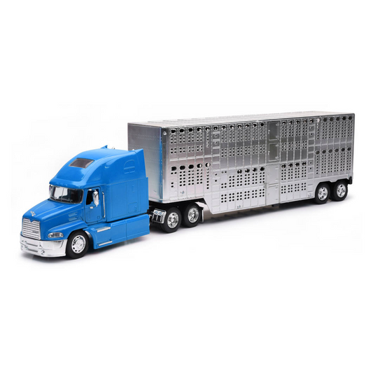 New-Ray Toys Mack Pinnacle Pot Belly Livestock Truck Toys