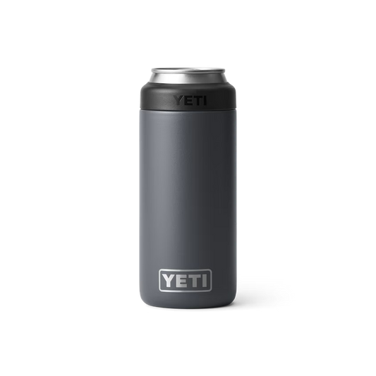 Yeti Rambler 355ml Colster Slim Can Insulator - Charcoal