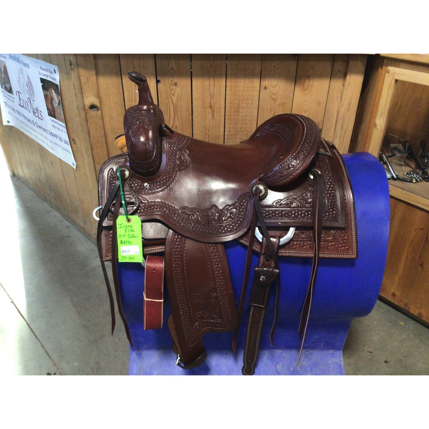 Irvine 15.5" Elite Cutting Saddle