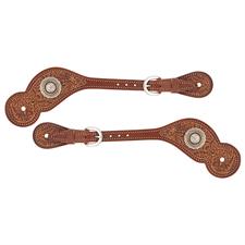 Weaver Leather Western Edge Regular Spur Strap - Sunset