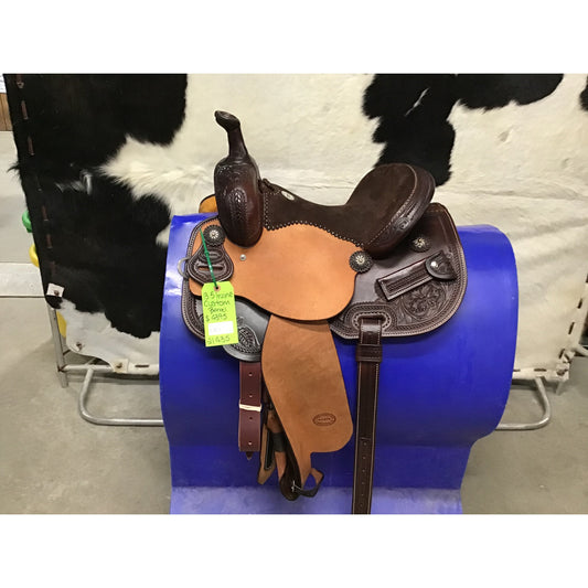 Irvine 13.5" Custom Barrel Saddle