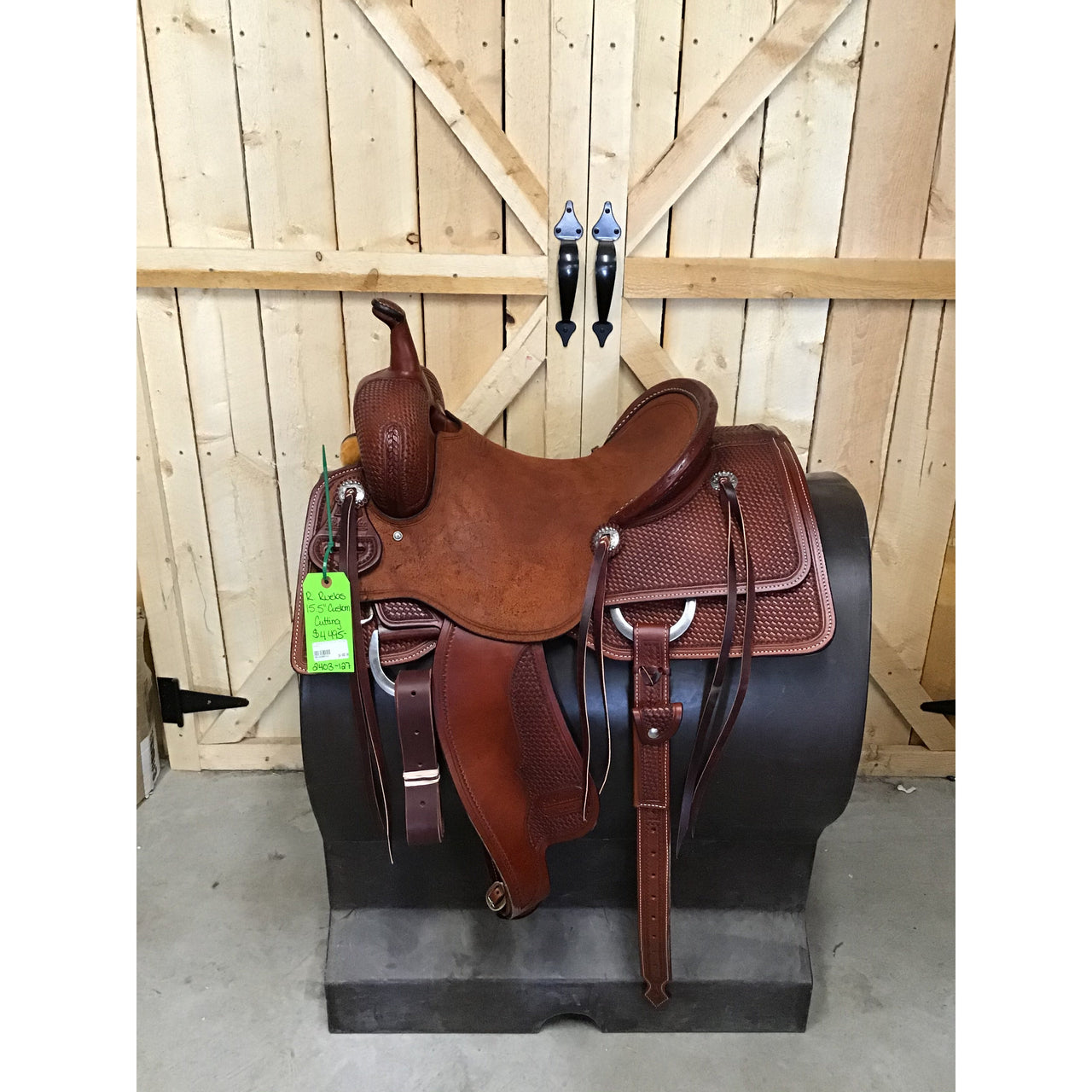 R. Ruelas 15.5" Custom  Cutting Saddle