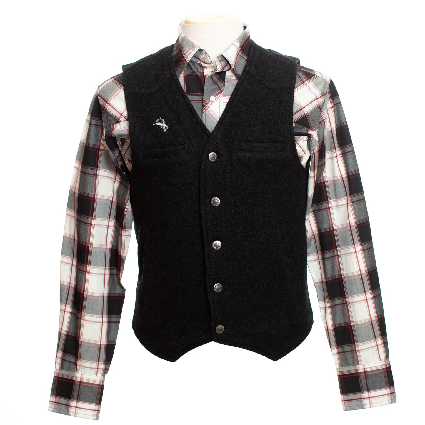 Wyoming Traders Wyoming 100% Wool Vest - Assorted Colours