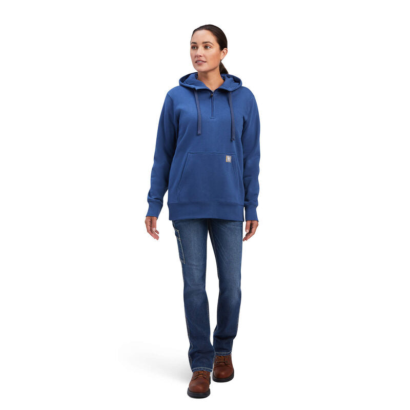 Ariat Womens Rebar Skill Set 1/2 Zip Hoodie