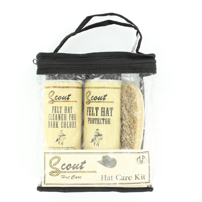 Scout Felt Hat Care Kit Dark - Irvine Tack &amp; Western Wear