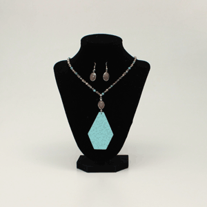 Blazin Rox Necklace w/Earrings