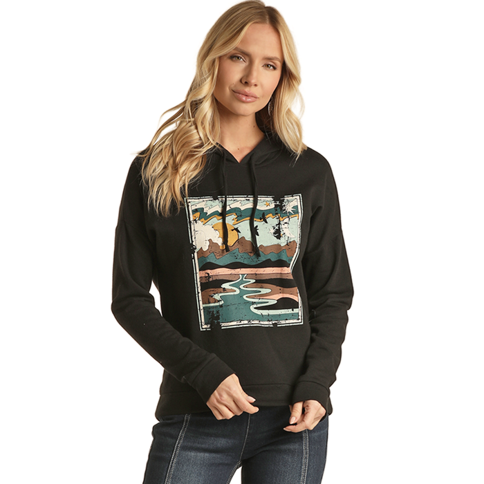 Rock & Roll Women's Hoodie w/ Graphics