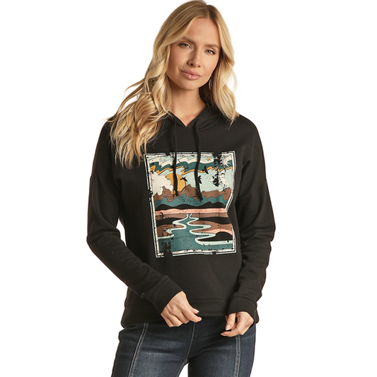 Rock & Roll Women's Hoodie w/ Graphics