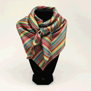 Wild Rag 33x33" Multi Stripe