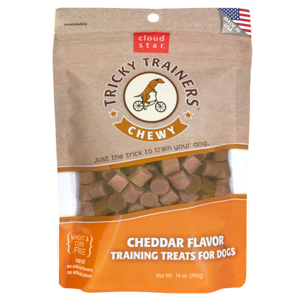 Cloud Star Tricky Trainers Chewy Cheddar Treat 14oz