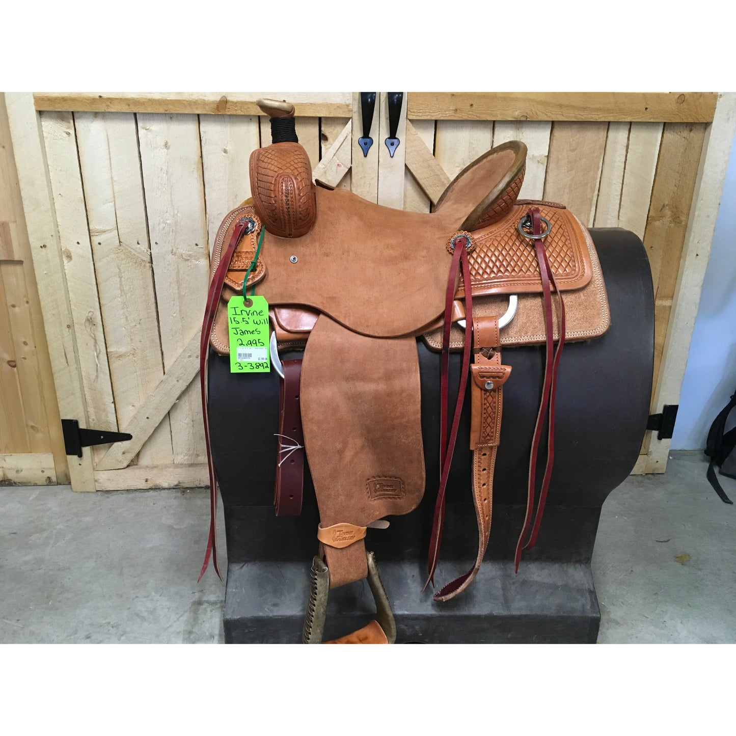 Irvine 15.5" Will James Ranch Saddle