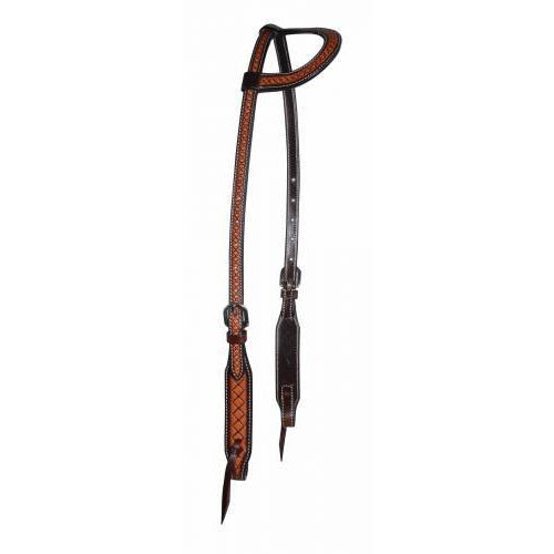 Professional's Choice Headstall Crosshatch Single Ear