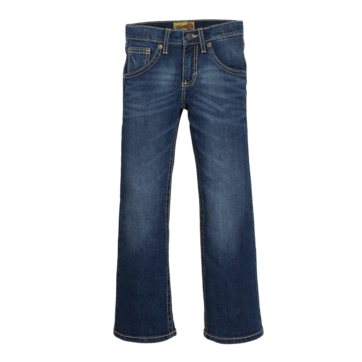 Wrangler Boys 20X Vintage Boot Cut Jeans- Dark Stone Wash - Irvine Tack & Western Wear