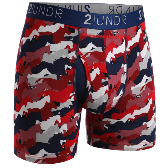 2UNDR Men's Swing Shift Boxer Briefs - Patterned (1/2)