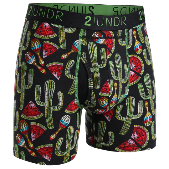 2UNDR Men's Swing Shift Boxer Briefs - Patterned (1/2)