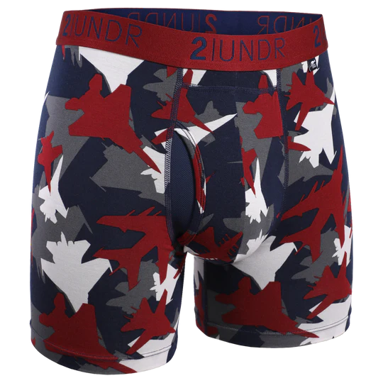 2UNDR Men's Swing Shift Boxer Briefs - Patterned (1/2)