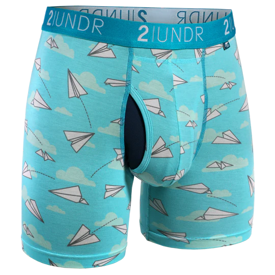 2UNDR Men's Swing Shift Boxer Briefs - Patterned (1/2)