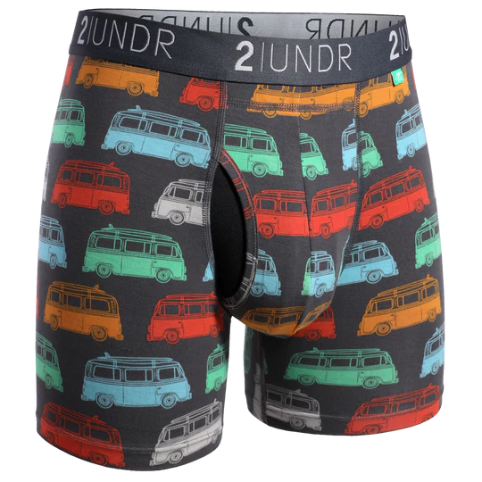 2UNDR Men's Swing Shift Boxer Briefs - Patterned (1/2)