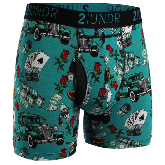 2UNDR Men's Swing Shift Boxer Briefs - Patterned (1/2)