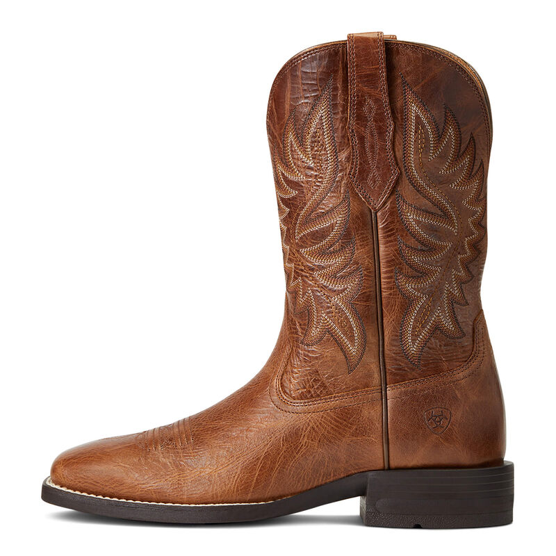Ariat Men's Distressed Brown Western Roper Boot - 10021679 – Blair's  Western Wear & Boutique