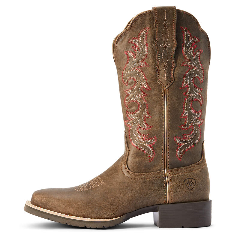 Ariat Women's Hybrid Rancher StretchFit Western Boots - Pebble - Irvine Tack & Western Wear