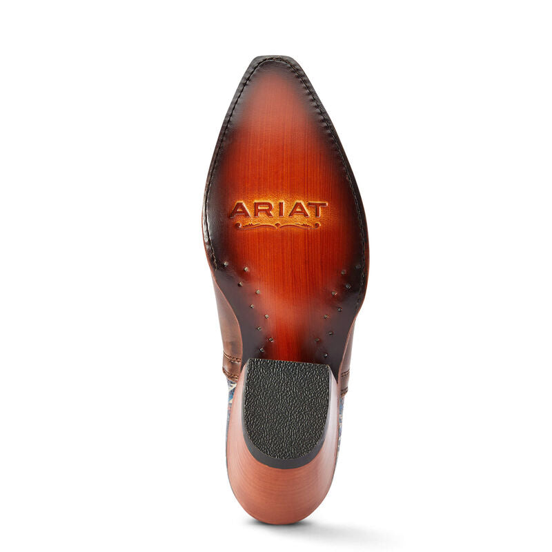 Ariat boots hot sale orange