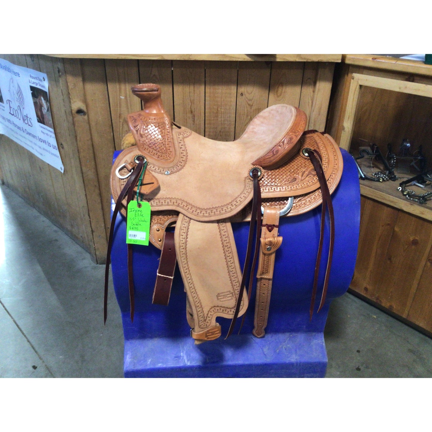 Irvine  15.5" Elite Wade Saddle