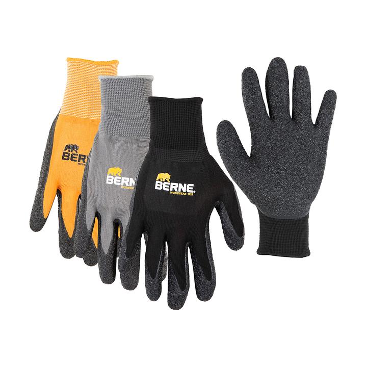 Berne 3 PK Lightweight Dipped Gloves - Irvine Tack & Western Wear