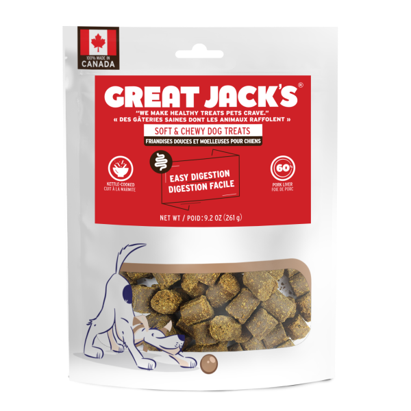Great Jacks Dog Functional Treats Easy Digestion 261g
