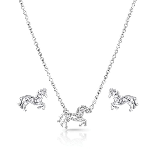 Montana Silversmiths Jewelry Set - All the Pretty Horses