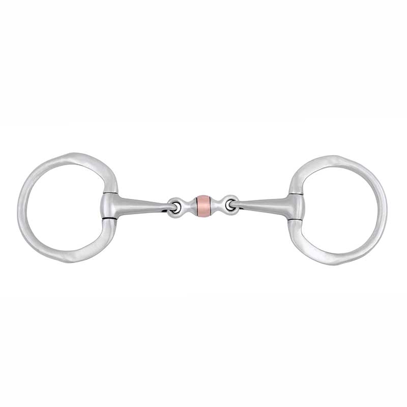 Metalab Three Piece Eggbutt Snaffle Bit - Irvine Tack & Western Wear