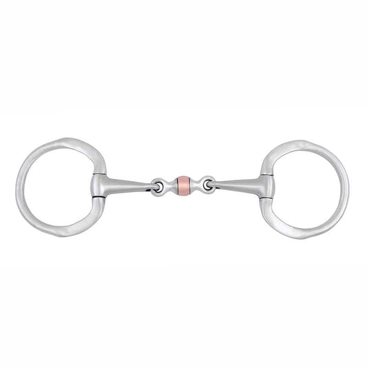 Metalab Three Piece Eggbutt Snaffle Bit - Irvine Tack & Western Wear