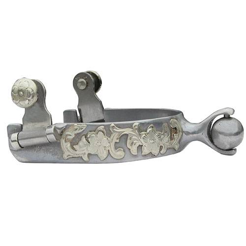 Professional's Choice Floral Ball Spurs - Irvine Tack & Western Wear