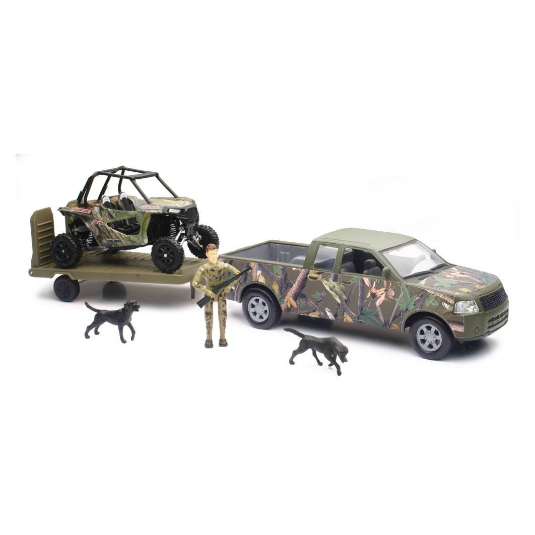 Camo Pick up Truck w/Polaris RZR Hunting Set