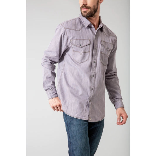 Kimes Men's Grimes Denim Shirt - Assorted Colours