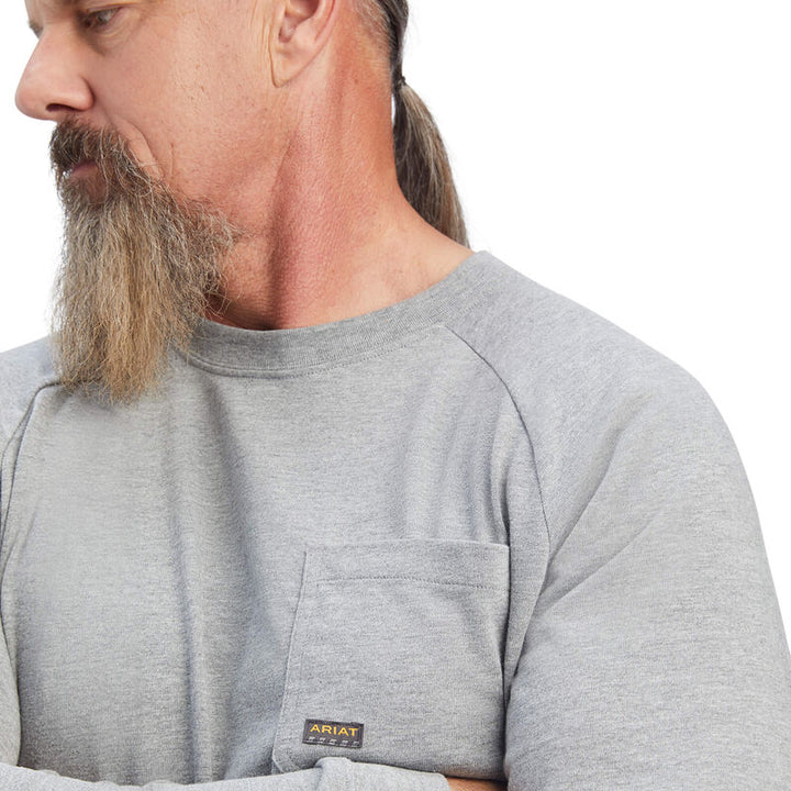 Ariat Mens Rebar Cotton Strong T-Shirt